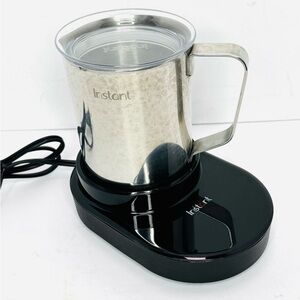 Pot MagicFroth 9-in-1 Electric Milk Steamer and Frother, 17oz Stainless Steel...